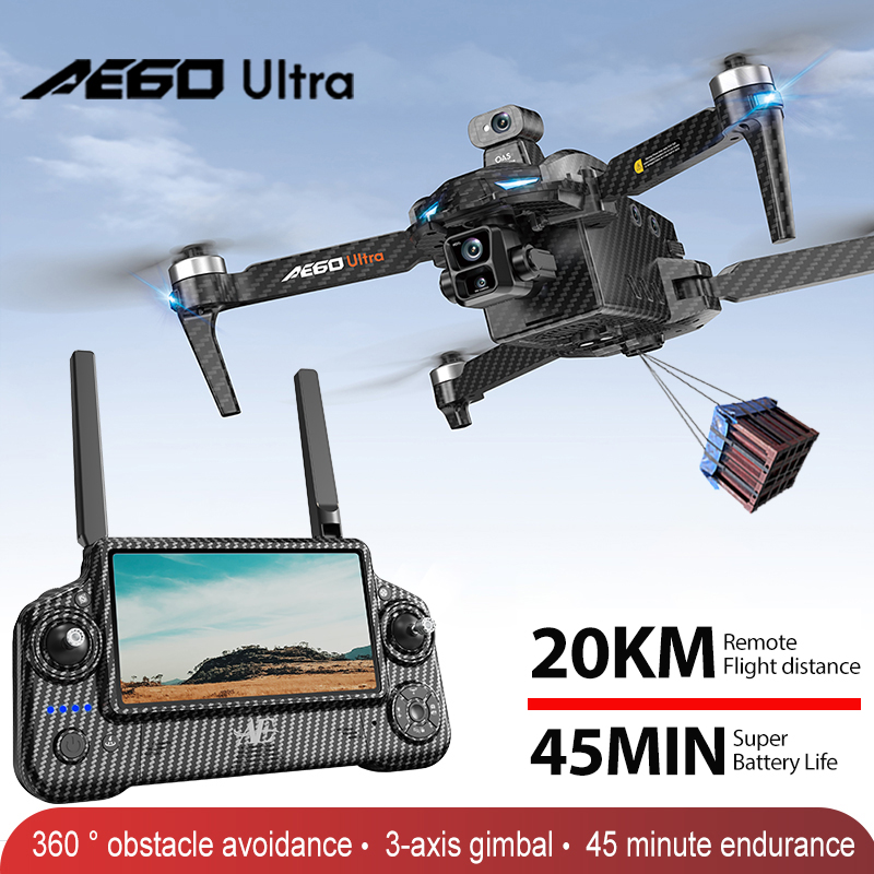 Drone Multispectral - Profesjonalny dron AE60 GPS z kamerą