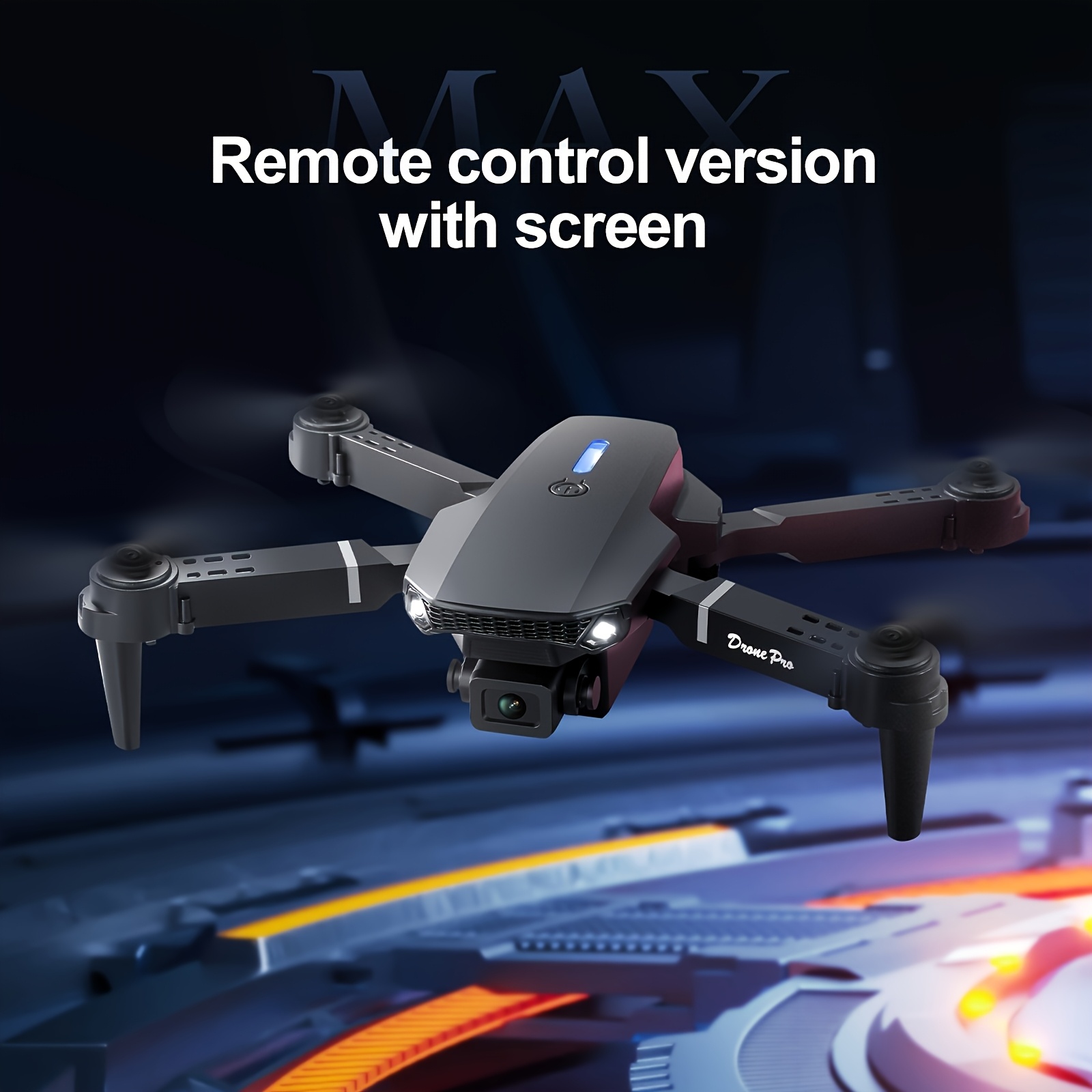 Ulepszony, składany dron E88 P – Drone Cinematic recenzja i cena